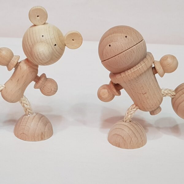 Ahşap Ayıcık ve Robot